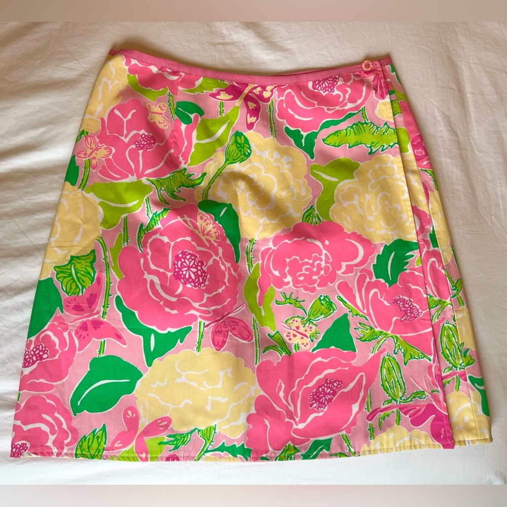 Lilly Pulitzer Wrap Skirt size 10